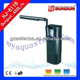 Aquarium Sprayer Internal Filter Pump 6W HJ-611B
