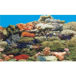 waterproof plastic aquarium background picture J54