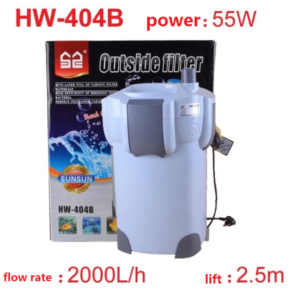 SUNSUN HW-404B 4-STAGE EXTERNAL CANISTER FILTER -552