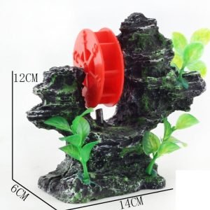 Mountain View Aquarium Ornament tree house Cave Bridge fish tank decoration #9-290