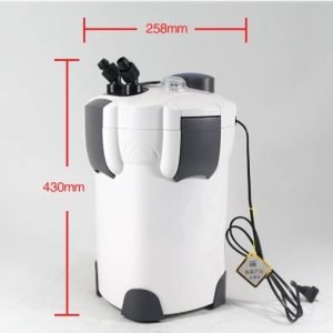 SUNSUN HW-303B 4-STAGE EXTERNAL CANISTER FILTER 370GPH 9W UV STERILIZER W/ MEDIA-110