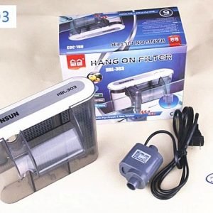 SUNSUN HBL-303 Hang On 220-240V waterfall Filter for Fresh/Salt/Plant Tank -124
