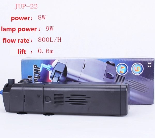 sunsun JUP-22 9w internal filter with uv sterilizer, easy install and clean-1058