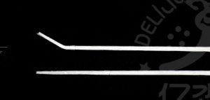 27cm stainless steel Curve Straight tweezers for plant tank-0