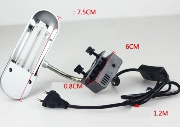 xilong 7w 11w clip on lighting idea for small plant tank-1163