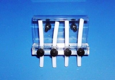 Acrylic Aquarium Tube Holder - Fixes Dosing Pump Hoses On Fish Tanks