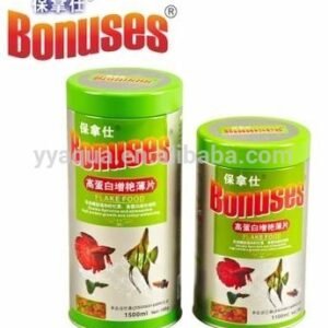 100G BONUSES protein flake coloring fish food B01048-0
