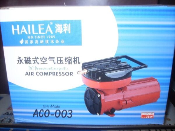 25W HAILEA powerful 12V DC air compressor ACO-003-0