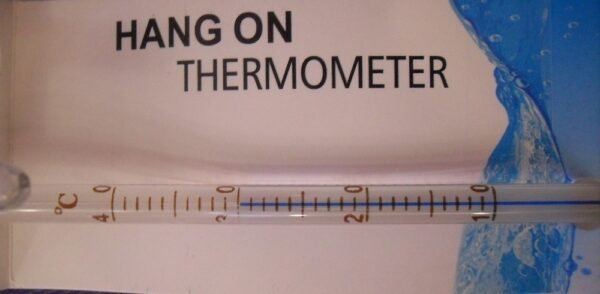modern design aquarium glass hand on thermometer-0
