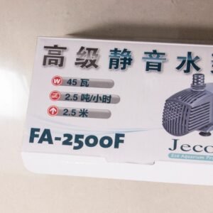 New arrived Jecod super quite aquarium water pump submersible water pump FA2500F-0
