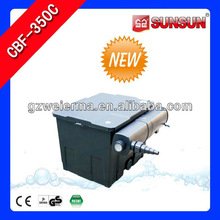 SUNSUN 12000L/h high-capacity Efficient koi pool maintenance filter CBF-350C-0