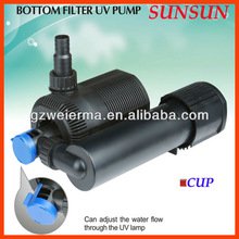 SUNSUN 55W Aquarium Bottom Filter Water Pump with 9W UV Sterilizer CUP-4000-0