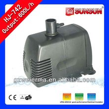 SUNSUN 600L/h Submersible Small Water Pump for Aquarium with Filter Foam HJ-742-0
