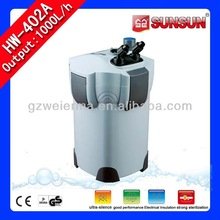 SUNSUN Aquarium Canister Filter HW-402A high efficiency, big capacity and multi-functional: with built-in UV sterilization.-0
