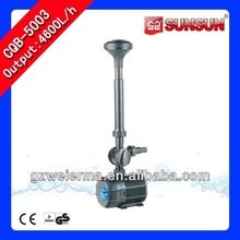 SUNSUN Low Noise 4600L/h 70W Fountain and Statuary Pump Waterfall Pump Submersible Pump CQB-5003-0