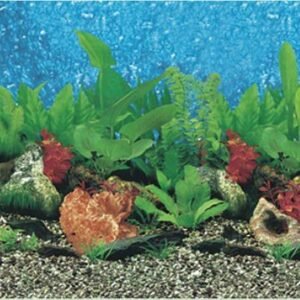 waterproof plastic aquarium background picture J19-0