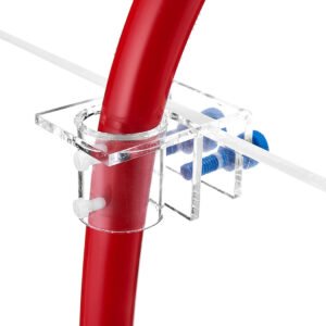 Practical Acrylic Accessories BFT-1 hole hose bracket -5012